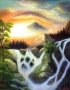 Valley-Falls-Painted-by-Artist-Dan-Seitzinger-9-5-17