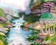The-Garden-Gazebo-Painted-by-Dan-Seitzinger-in-Acrylic