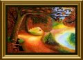 Waiting-in-the-Park-Artwork-by-DMS-6-19-15-Signed-Framed-scaled