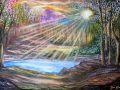 Radiant-Forest-in-Pastel-by-Artist-Dan-Seitzinge-Signed-scaled