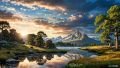 Morning-Light-Digital-Art-by-Artist-Dan-M.-Seitzinger