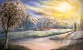Snow-Covered-Valley-Acrylic-Painting-by-Dan-Seitzinger-10-02-19-scaled