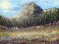 Acrylic-Wildflowers-in-the-Afternoon-Sun-by-Artist-Dan-Seitzinger-4-12-22