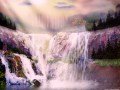 Down-from-the-Waterfall-Oil-Painting-by-Dan-Seitzinger-6-4-19