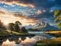Morning-Light-Digital-Art-by-Artist-Dan-M.-Seitzinger
