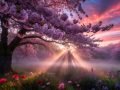 Pink-Tree-In-The-Orchard-At-Sunrise-by-DMS-03-10-26-Signature-scaled