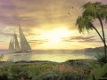 Cutter-at-Sunset-by-DMS-6-7-18-Signed-by-Artist