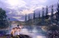 Wolf-Mountain-Scene-by-Dan-Seitzinger-6-13-19-Signed